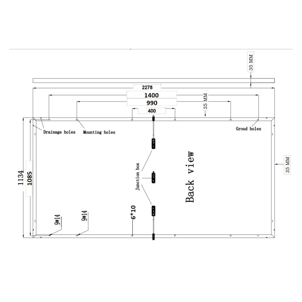 APS - 540W NDCR BF Monoperc 144half-cells Panels