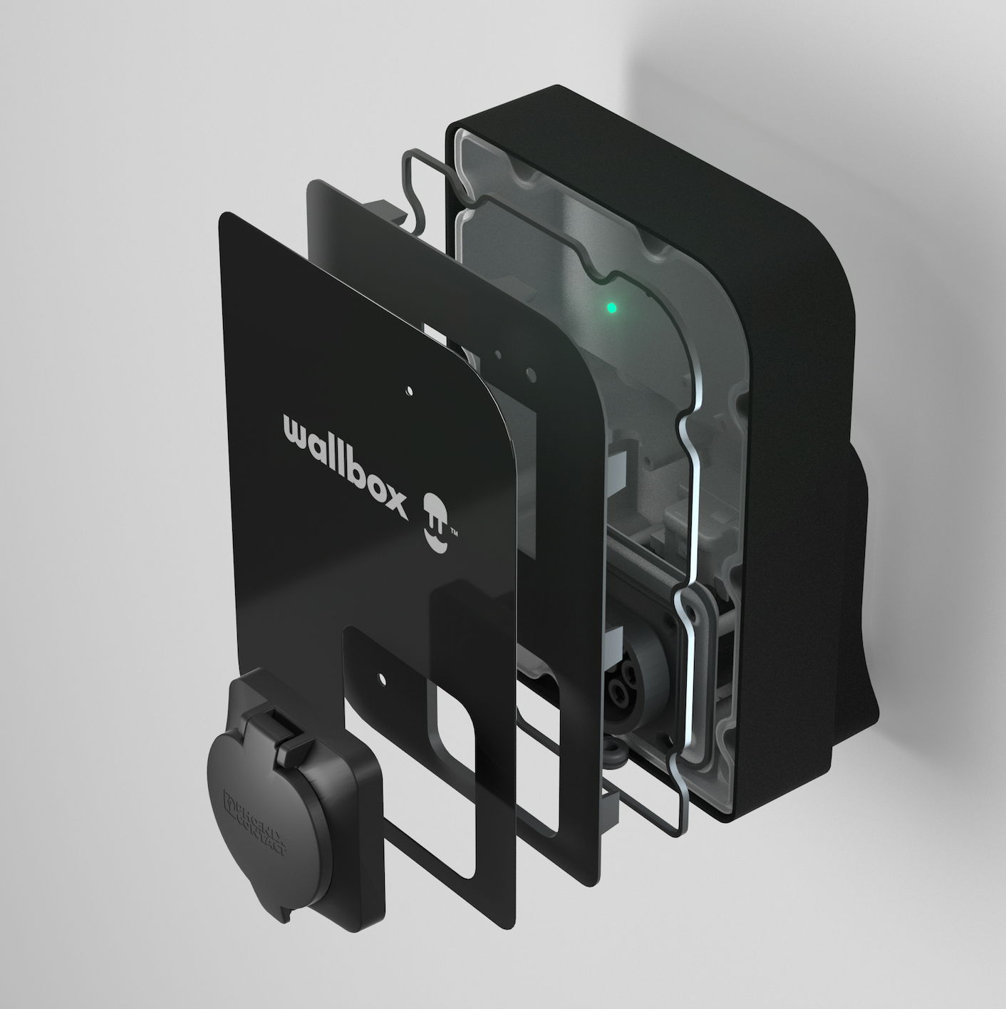 Wallbox Copper SB Charger 22kWp, 3Ph, Type 2 Socket, w/o cable, Black, IP54/IK08 (CPB1-S-2-4-8-002)