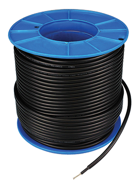 Tonglin Energy Solar DC Cable 6mm2 Single 100m roll (OD=6.1mm, 1500V DC, IEC 62930)