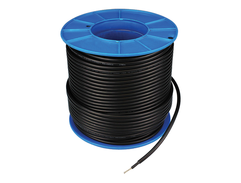 Hornour Energy Solar DC Cable 4mm2 Single 100m roll (OD=4.9mm, 1500V DC, IEC 62930)