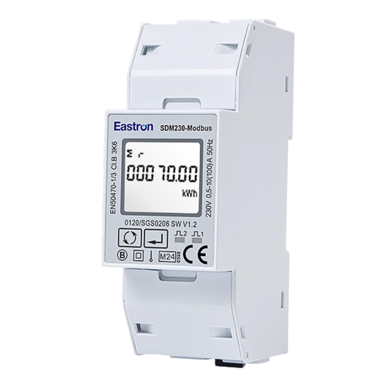 *AC Coupled Only* Anker Solix X1 Power Sensor SDM230-Modbus v1 100A 1P Meter (Part no. A5420G21)