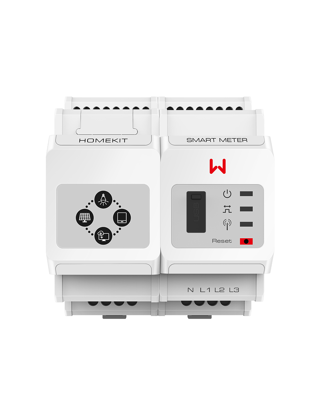 GoodWe Homekit 3000 three-phase meter RS485 3 x 120A CTs, Consumption Monitoring & Export (GW-HK3000) [For SDT G2, SMT, HT series]